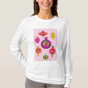 Numerous Christmas decoration illustrated in diffe T-Shirt