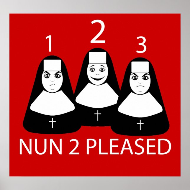 Nun 2 Pleased Poster (Front)