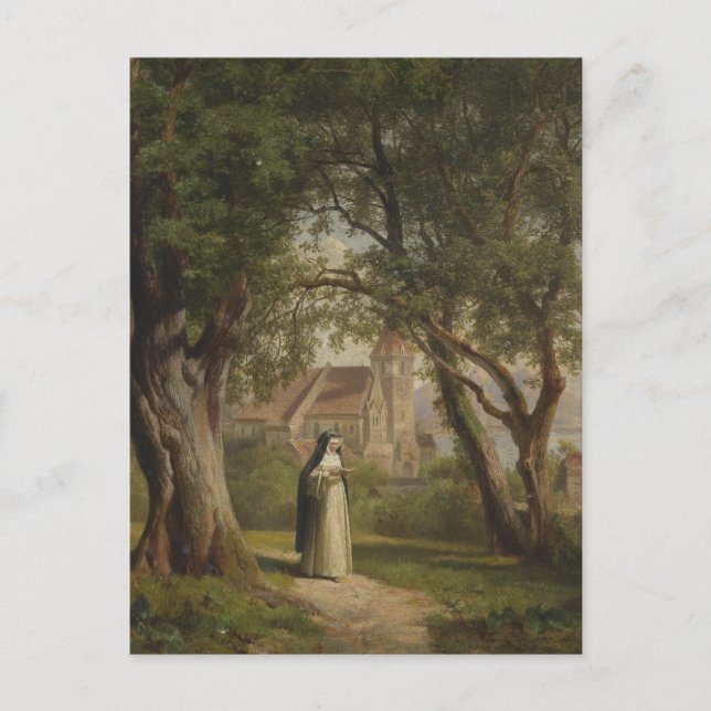 NUN SO BEAUTIFUL POSTCARD (Front)