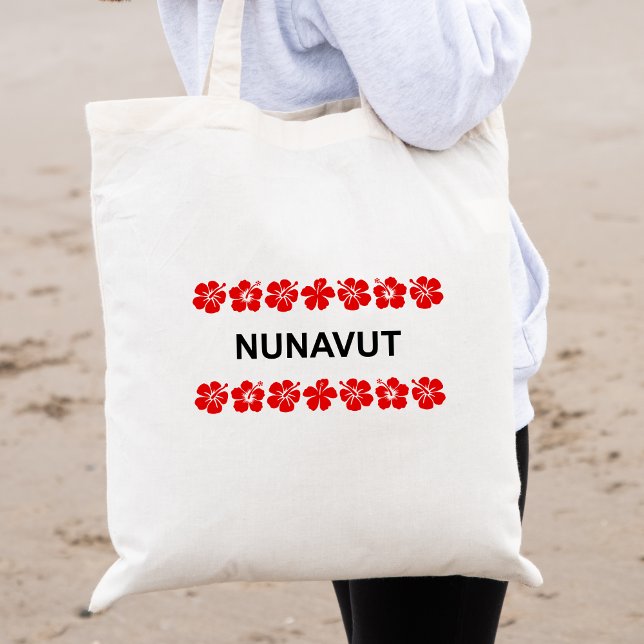Nunavut Aloha Bands Red Light-Color Tote Bag (Creator Uploaded)