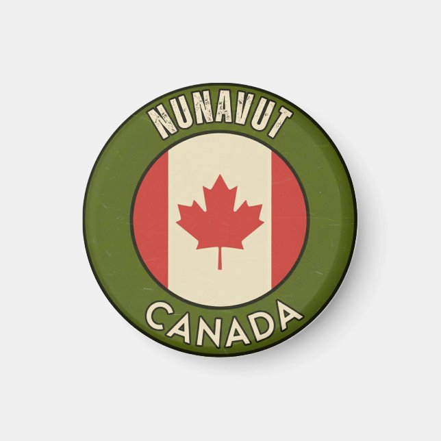 Nunavut Canada Magnet (Front)