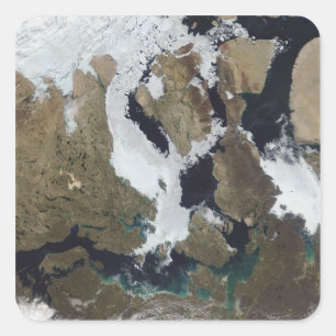 Nunavut, Canada Square Sticker