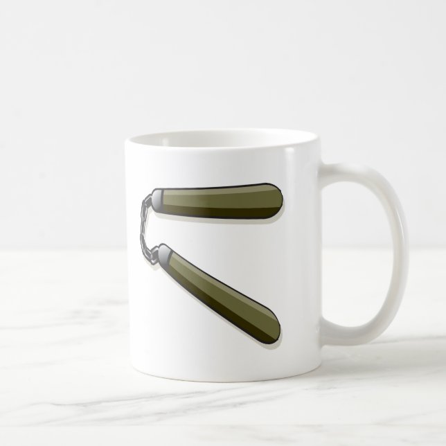 Nunchucks Coffee Mug (Right)