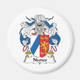 Nunes Family Crest Magnet