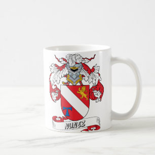 Nunez Family Crest Coffee Mug