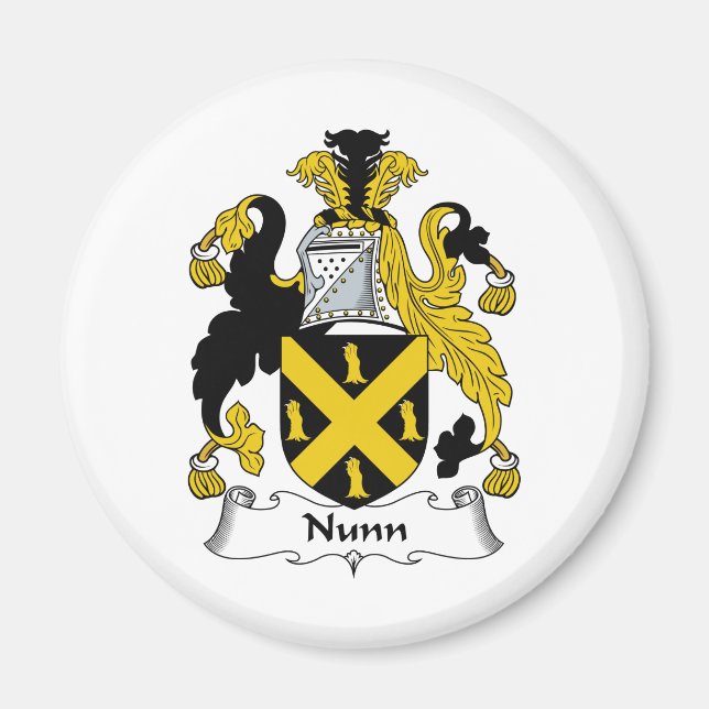 Nunn Family Crest Magnet (Front)
