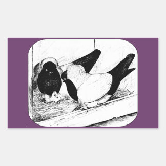 Nuns 1980 rectangular sticker