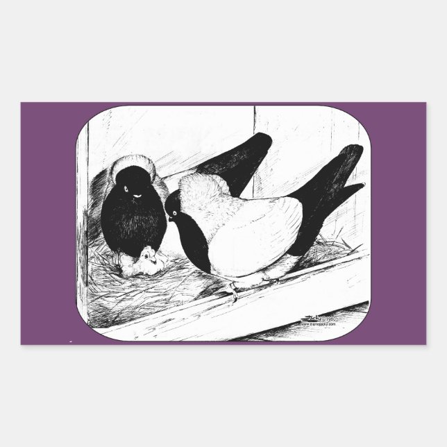 Nuns 1980 rectangular sticker (Front)