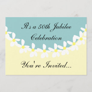 Nuns 50th Jubilee Celebration Invitations