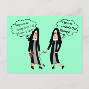Nuns "Extreme Irritation" Gifts Postcard