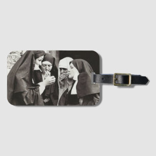 Nuns                                               luggage tag