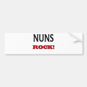 Nuns Rock Bumper Sticker