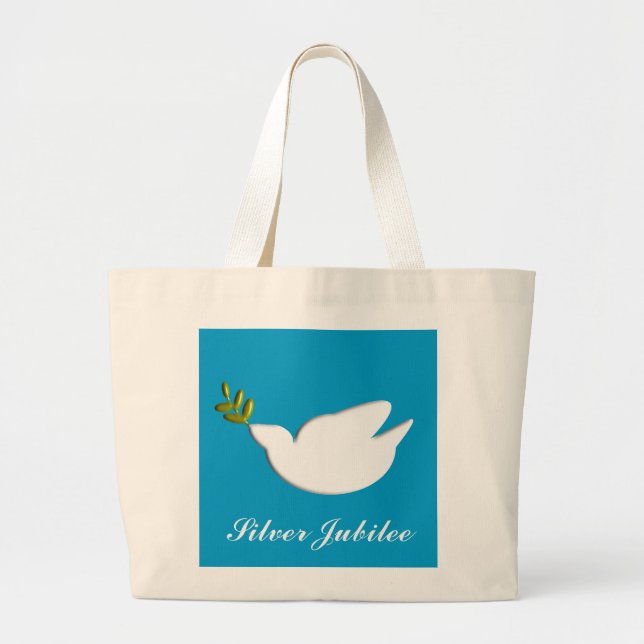 Nuns Silver 25th Jubilee Tote Bag (Front)