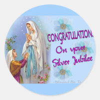 Nuns Silver Jubilee Gifts and Cards