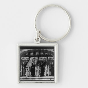 Nuns tending the sick at the Hotel Dieu Key Ring