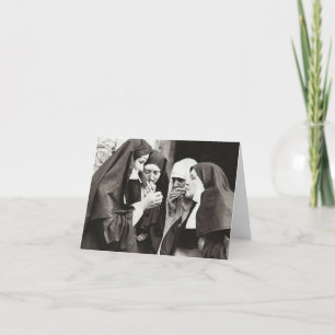 Nuns thank you card
