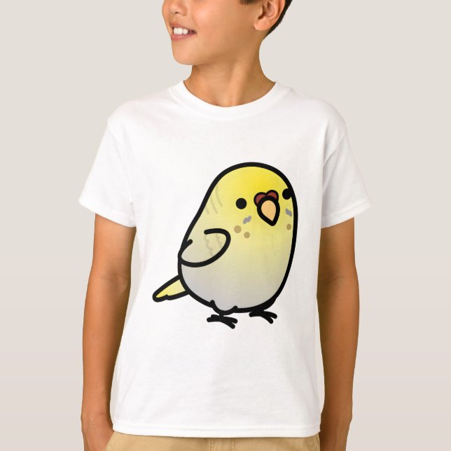 Nunu the Chubby Budgie T-Shirt (Front)