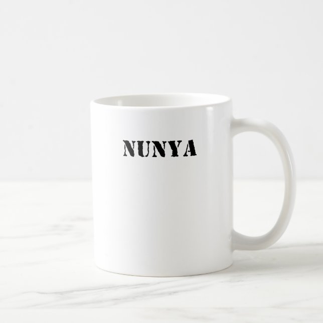 nunya.png coffee mug (Right)