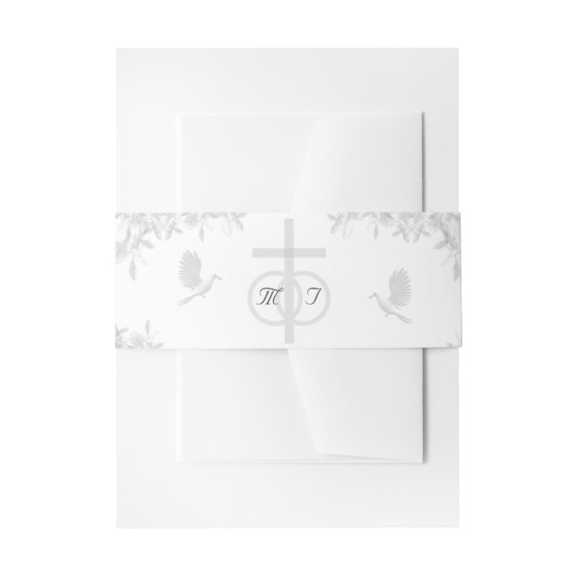 Nuptial Unity Invitation Belly Band (Front Example)
