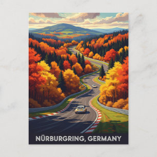 Nürburgring Germany Travel Postcard