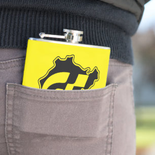 Nurburgring Nordschleife Race Track Gran Turismo  Hip Flask