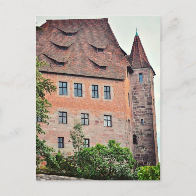 Nuremberg  architecture postcard (Front)