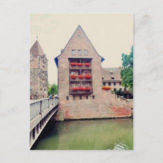 Nuremberg architecture postcard