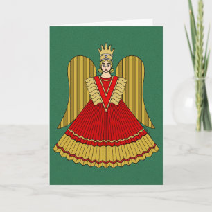 Nuremberg Christmas Angel Card