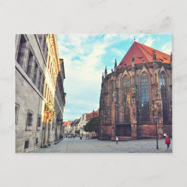 Nuremberg church postcard (Front)