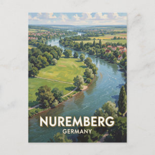 Nuremberg Germany Franconian Nature  🌿 Postcard