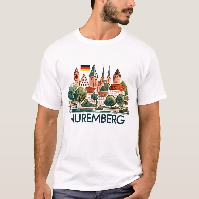 Nuremberg Germany T-Shirt (Front)
