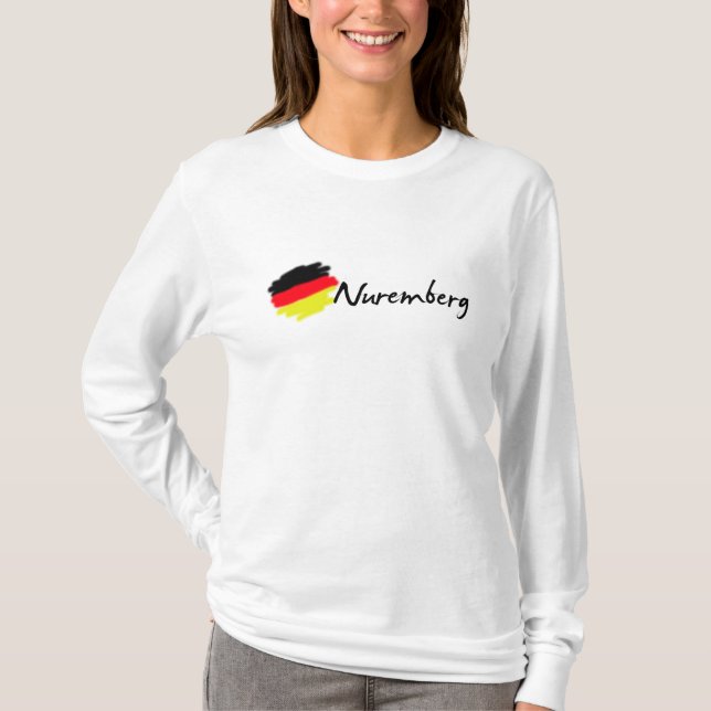 Nuremberg Hoodie T-Shirt (Front)