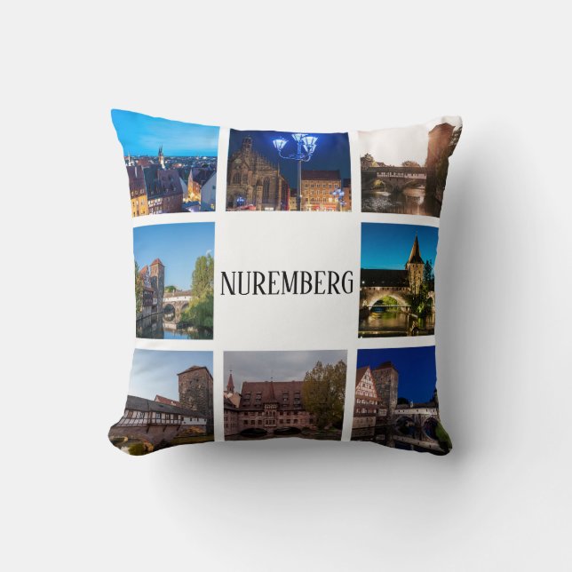 Nuremberg landscapes cushion (Front)