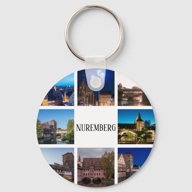 Nuremberg landscapes key ring (Front)