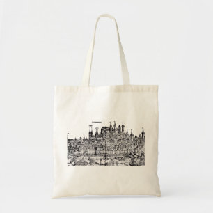 Nuremberg Medieval city in the Germany Tote Bag