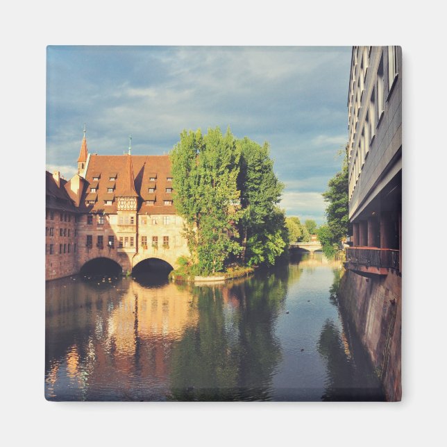 Nuremberg river magnet (Front)