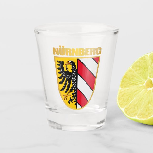 Nurnberg (Nuremberg) Shot Glass (Front)