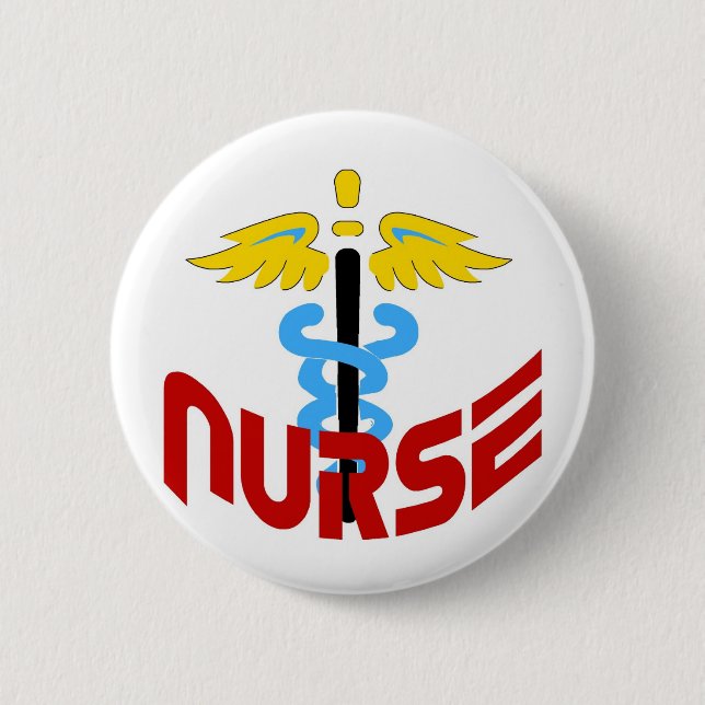 Nurse2 6 Cm Round Badge (Front)
