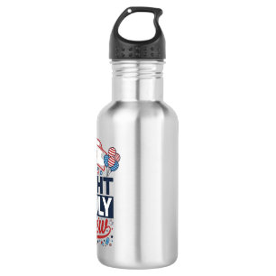 Nurse 4th of July Night Crew Patriotic Shirt Desig 532 Ml Water Bottle