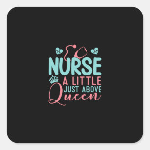 Nurse A Little Just Above Queen Square Sticker