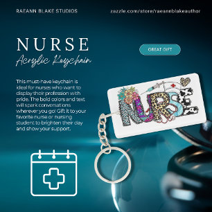 Nurse Acrylic Keychain