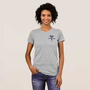 Nurse Anaesthetist Caduceus Wings Customise Year T-Shirt