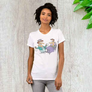 Nurse And Patient Womens T-Shirt