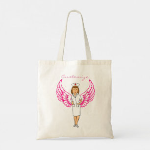 Nurse Angel Wings Thunder_Cove Tote Bag
