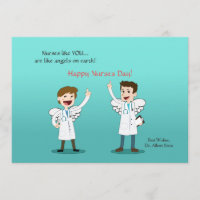 Nurse Angels Nurses Day Card