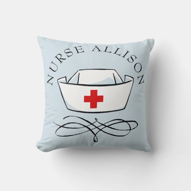 Nurse Appreciation Add Name Cushion (Front)