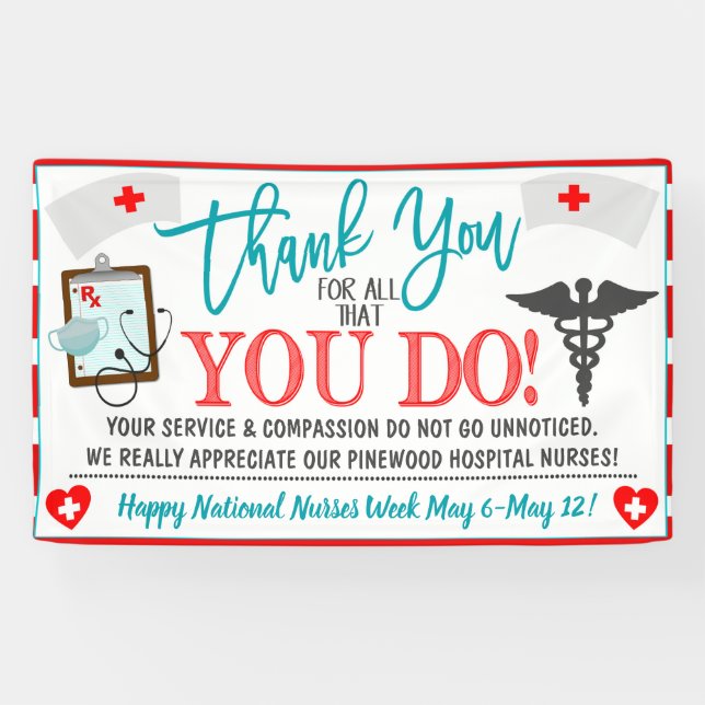 Nurse Appreciation Banner (Horizontal)