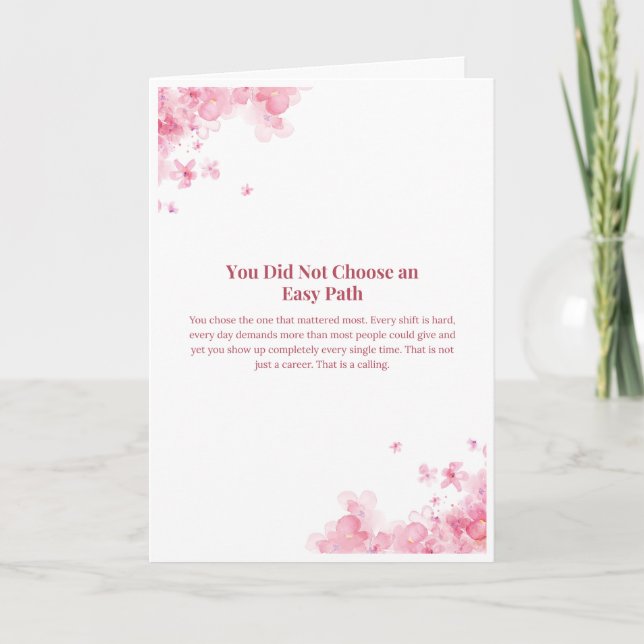 Nurse Appreciation Card (Front)