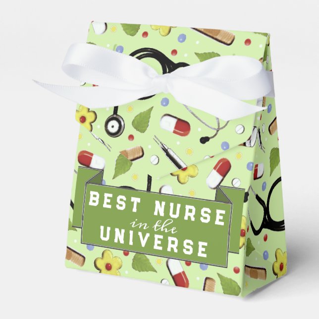 Nurse Appreciation Favour Box (Front Side)