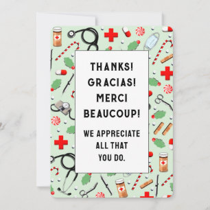 Nurse Appreciation Holiday Cards